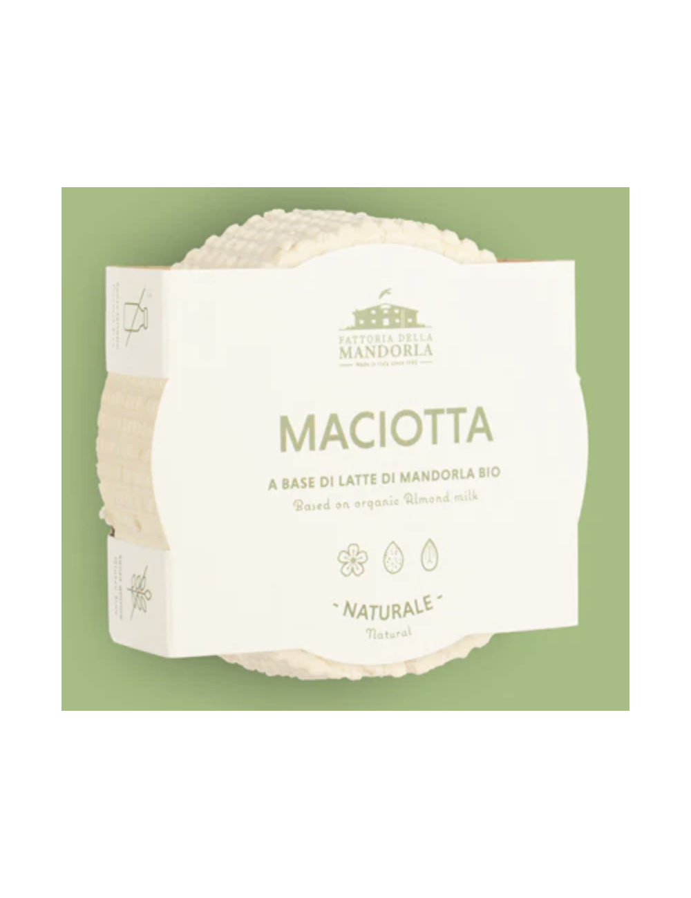 Maciotta formaggio vegetale a base di mandorla 200g