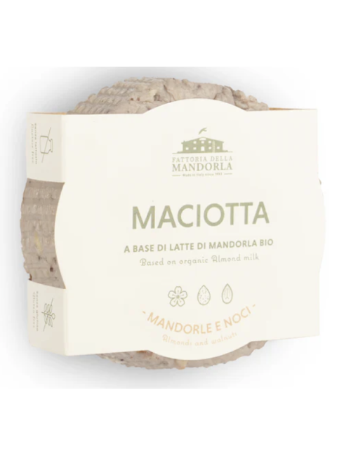 Maciotta mandorle e noci -  formaggio vegetale a base di mandorla 200g