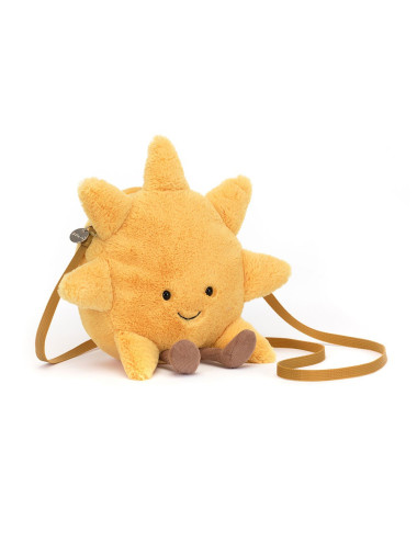 Borsetta Divertente Sole peluches Jellycat 24x26x5cm