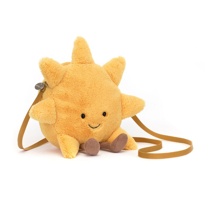 Borsetta Divertente Sole peluches Jellycat 24x26x5cm