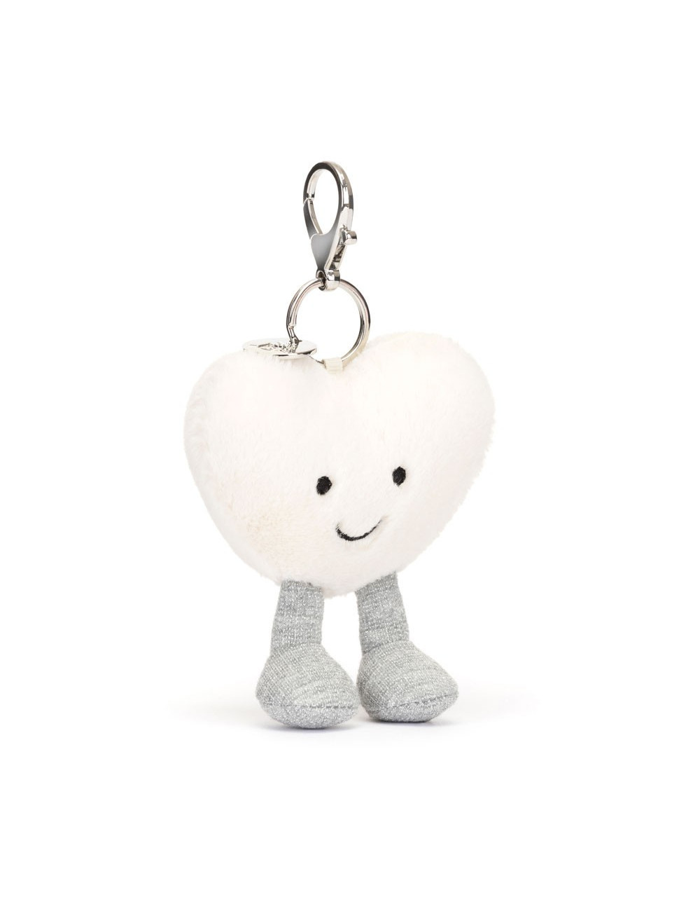 Portachiavi Cuore Charm Jellycat 13x9x3cm