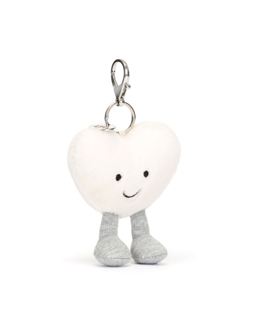 Portachiavi Cuore Charm Jellycat 13x9x3cm
