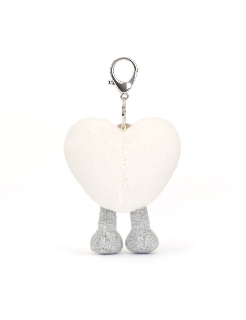 Portachiavi Cuore Charm Jellycat 13x9x3cm