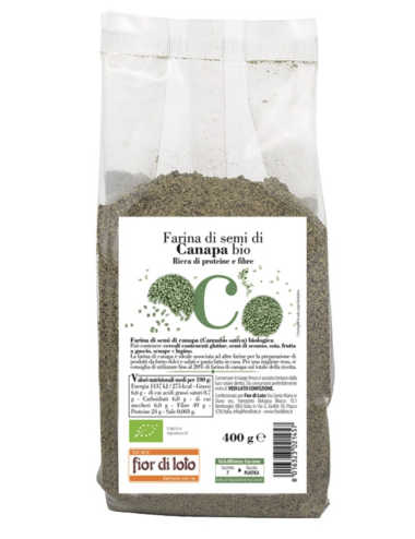 Farina di semi di canapa 400g