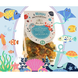 Pasta di Mais animali del mare 250g