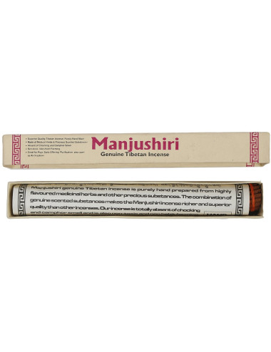 Incenso tibetano Manjushri erbe medicinali