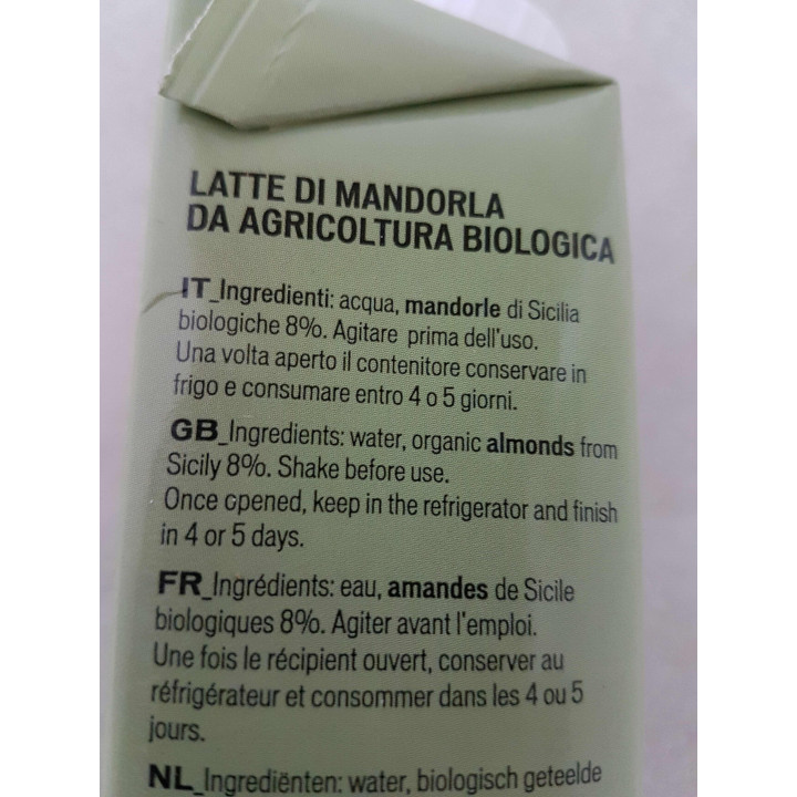 copy of Latte 100% mandorla