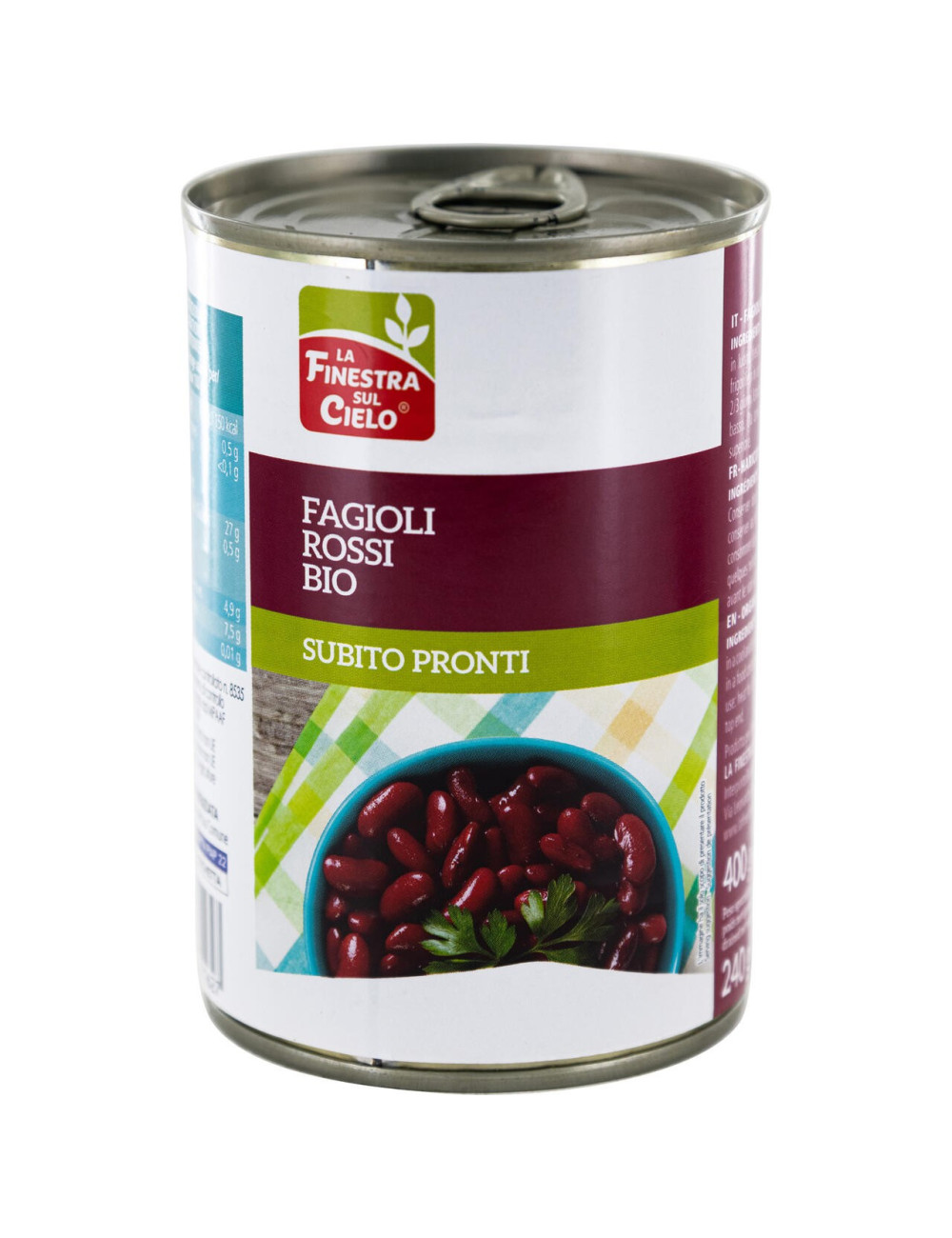 Fagioli rossi in lattina 400g