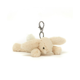 Smudge Rabbit Bag Charm Peluche Jellycat 13x6x16cm