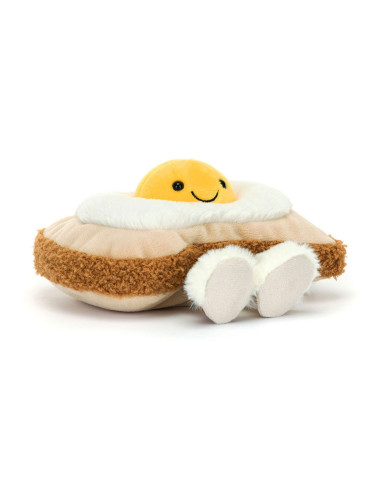 Amuseables Egglantine Egg On Toast Peluche Jellycat