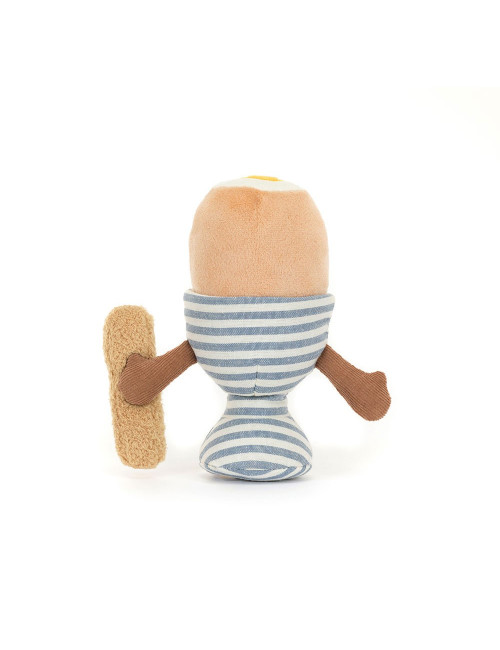 Amuseables Eggetha Egg & Lance Soldier Peluche Jellycat 16x12x6cm