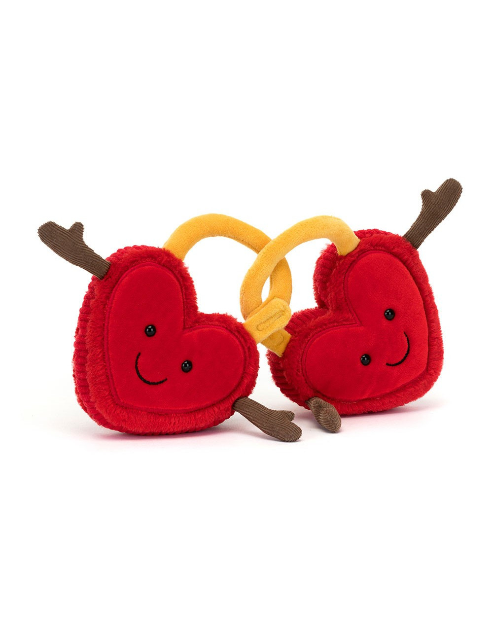 Amuseables Val & Tina Love Locks Peluche Jellycat 15x22x4cm