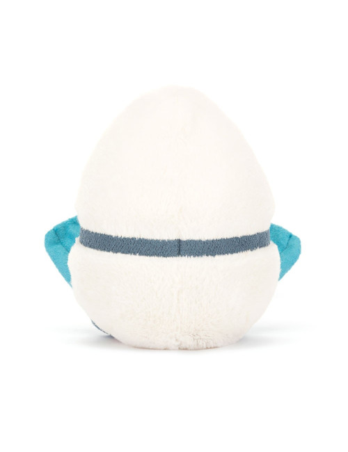 Amuseables Boiled Egg Scuba Peluche Jellycat 14x9x4cm