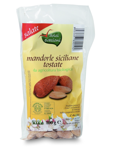 Mandorle tostate e salate 100g