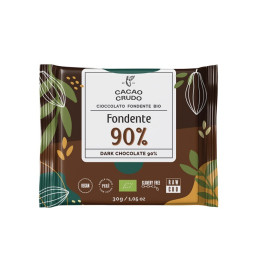 Cacao Crudo Fondente 90% 30g