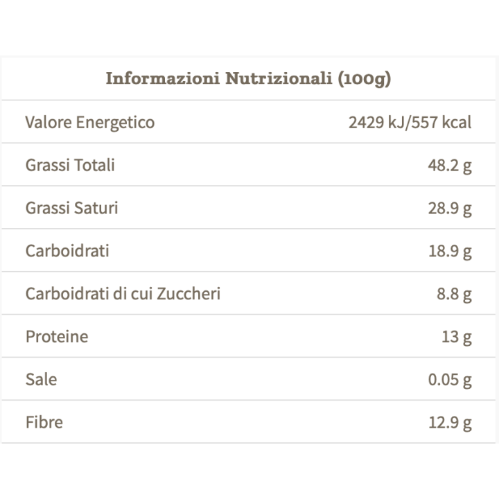 Cacao Crudo Fondente 90% 30g
