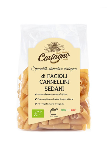 Sedani 100% fagioli cannellini bio 250g
