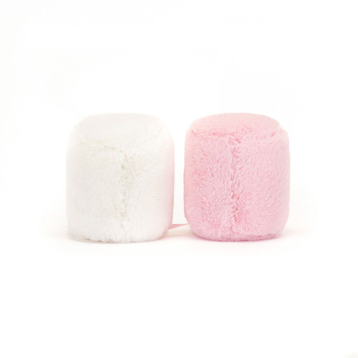 Amuseables Pink And White Marshmallows Jellycat 9x15x5cm
