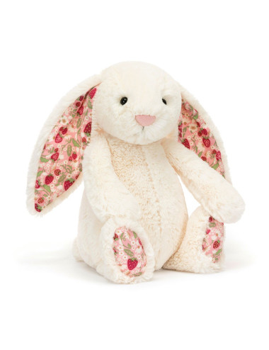 Blossom Cream Bunny 'Berry' Jellycat 18x9x8cm