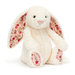 Blossom Cream Bunny 'Berry' Jellycat 31x12x9cm