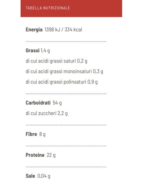 copy of Sedani 100% piselli bio 250g