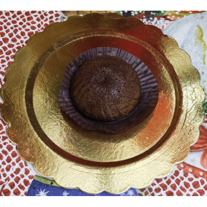 Tortina di mandorla e cioccolato fondente