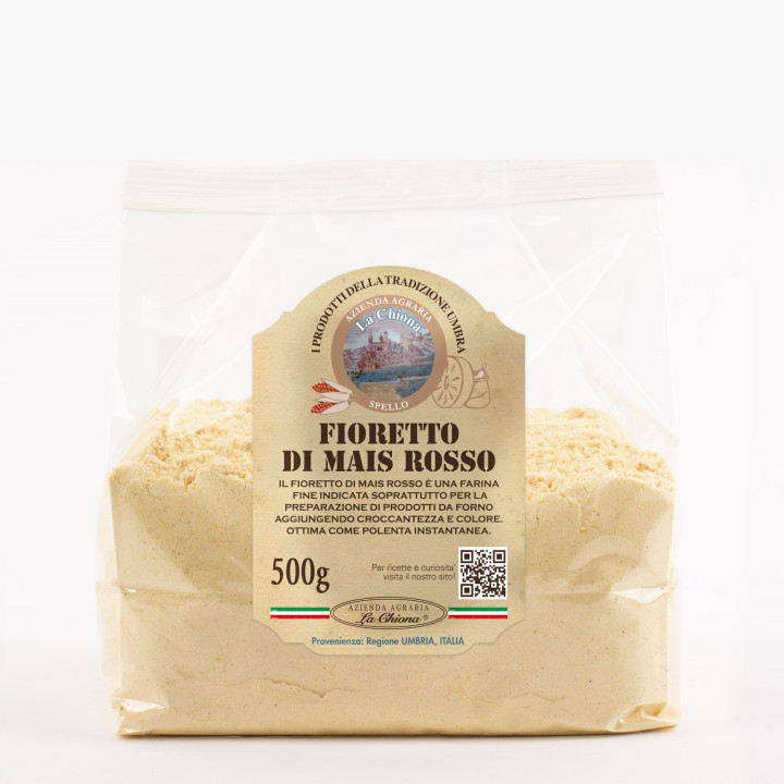 Farina di Mais Rosso bramata 1kg
